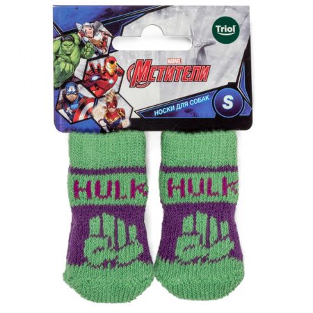 Носки для собак Marvel Халк L