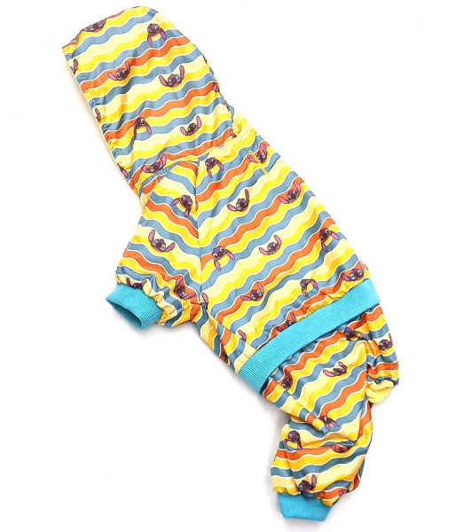 Комбинезон-дождевик демисезонный Disney Stitch Tropics