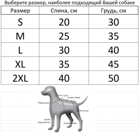 Майка для собак "Яблоко"