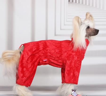 Одежда для собак ForMyDogs. Комбинезон для девочек "Велюр"