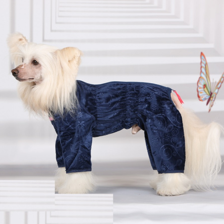 Одежда для собак ForMyDogs. Комбинезон для мальчиков "Велюр"