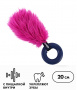 Игрушка для собак JOYSER Puppy Хвост с резиновым кольцом с пищалкой, 20 см